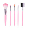 Set 5 pensule pentru make-up Flippy, roz-0