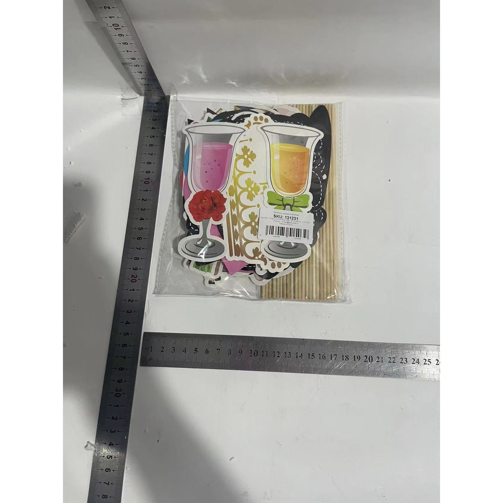 Set 53 Accesorii pentru Poze, Flippy, Majorat Aniversare Nunta, Diverse Modele-1