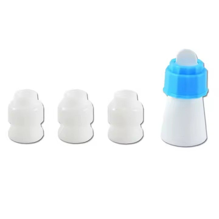 Set 55 Piese Ustensile pentru Ornare Prajituri, Flippy, din Plastic si Otel Inoxidabil, Multicolor-2