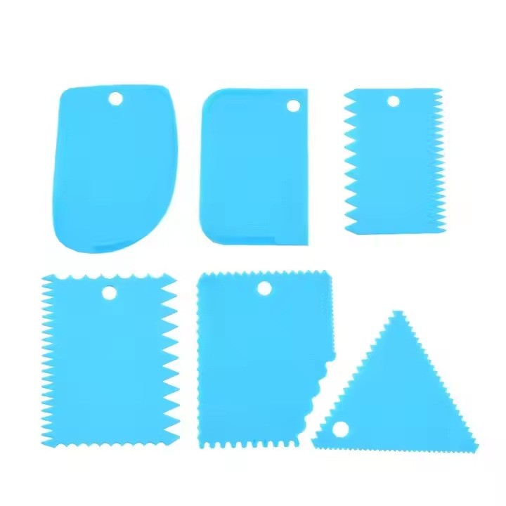 Set 55 Piese Ustensile pentru Ornare Prajituri, Flippy, din Plastic si Otel Inoxidabil, Multicolor-6