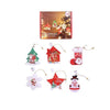 Set 6 decoratiuni de Craciun luminoase, Flippy-0
