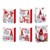 Set 6 Pungi Cadou, Flippy, Imprimeu Tematica Gnomi, Model Random, din Hartie, Impachetare Usoara a Cadourilor, 18.5x22.5x8.5 cm, Multicolor-0