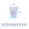 Set 6 recipiente popcorn, gender reveal-0