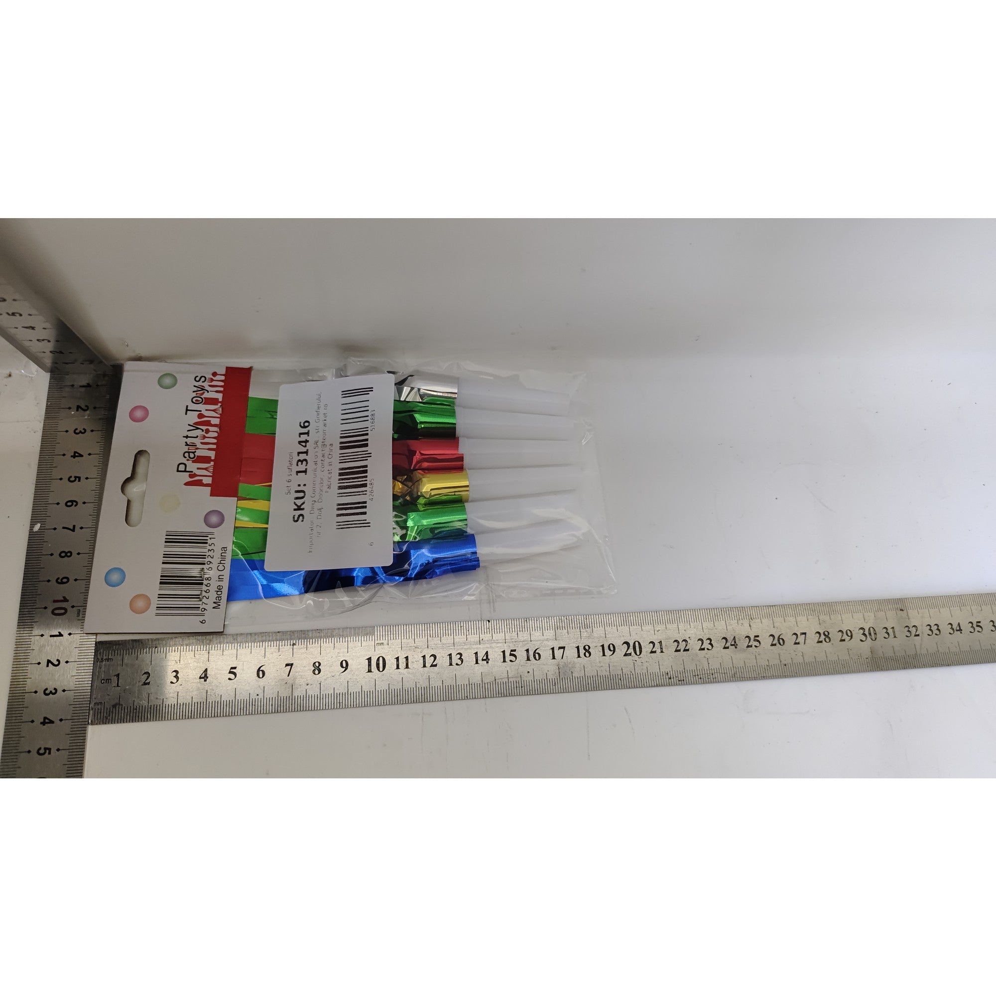 Set 6 suflatori Multicolore-1