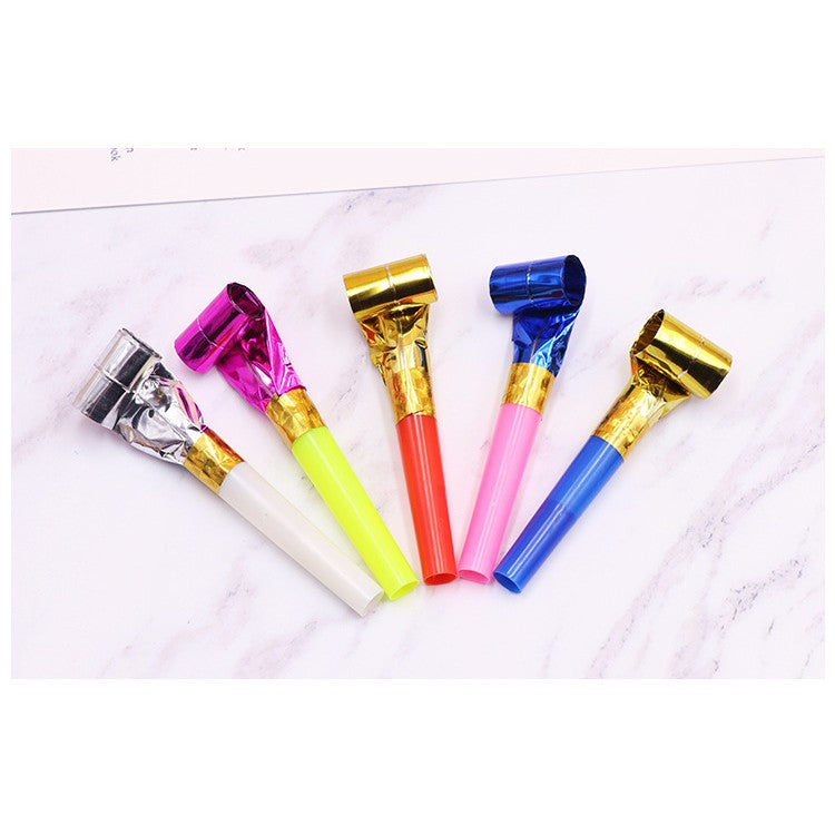 Set 6 Suflatori, Flippy, pentru Petrecere, Tematica Aniversare, 8 cm, Multicolore-5