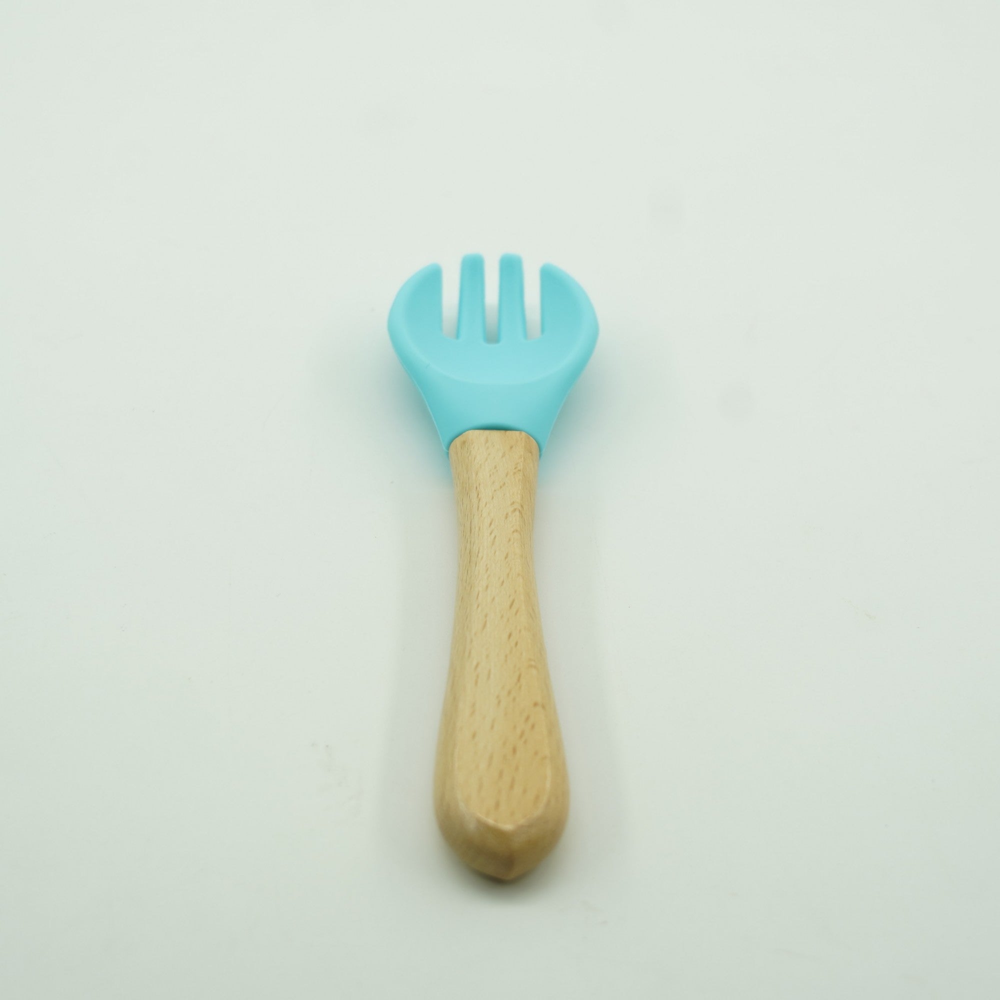 Set 8 piese diversificare bebelusi si copii din silicon Flippy, baveta, farfurie compartimentata cu ventuza, bol cu ventuza, tacamuri din lemn si silicon, cana pentru gustari, fara alergeni, albastru-4