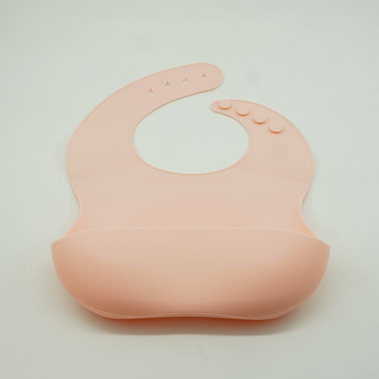 Set 8 piese diversificare bebelusi si copii din silicon Flippy, baveta, farfurie compartimentata cu ventuza, bol cu ventuza, tacamuri din lemn si silicon, cana pentru gustari, fara alergeni, roz-1