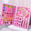 Set 8 Produse de Machiaj, KEVIN & COCO, Butterfly Dream Girl, 49 de culori, 24.7 x 19.7 x 2.7 cm-0