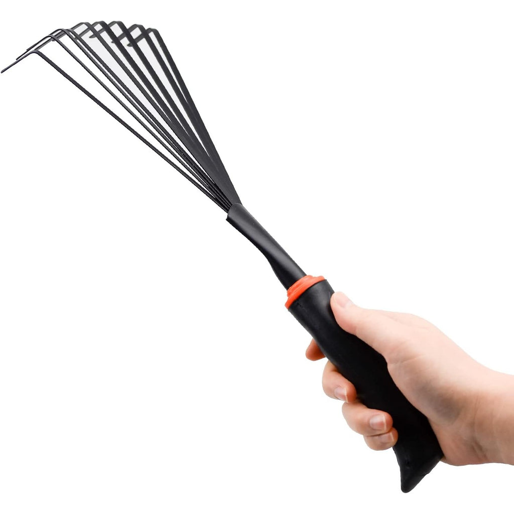 Set 9 Unelte de Gradina Flippy, pentru Plantare Prelucrare Sol si Ingrijire Plante, Material PVC si cardboard, 25 x 14.5 cm, negru-3