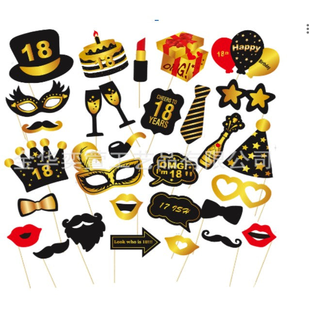 Set de Accesorii pentru poze Majorat, Flippy, Diferite Modele-0
