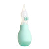 Set Aspirator Nazal pentru Copii, Flippy, Manual, Anti-Reflux, cu Pompita, Usor de Curatat, Varf din Silicon, 11.2x4cm, Verde-0