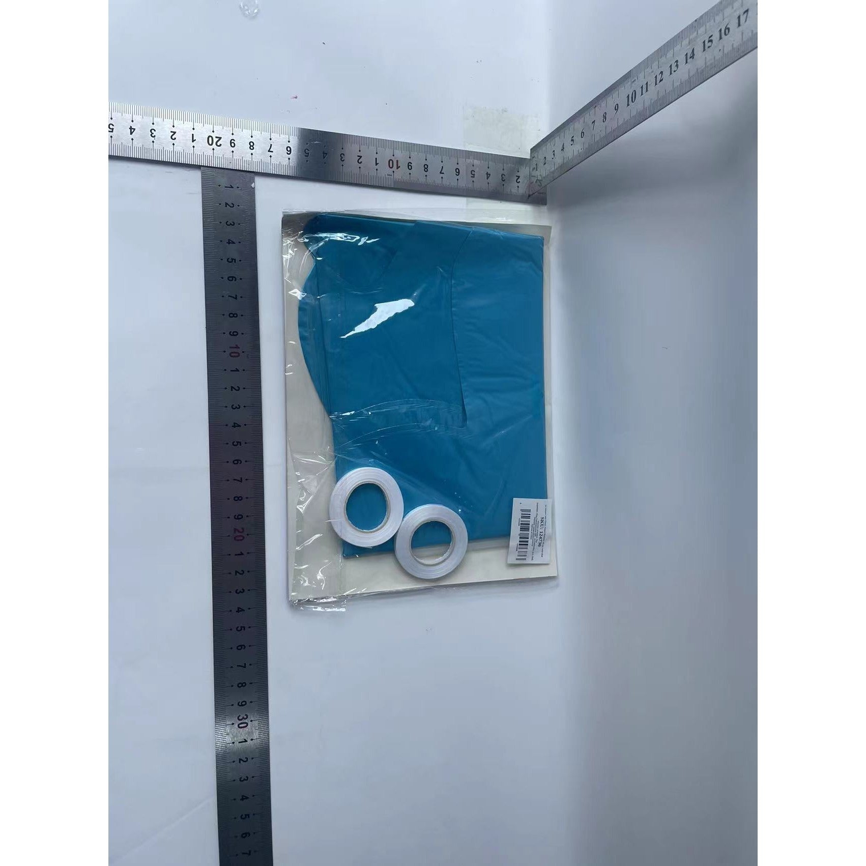 Set baloane folie Flippy, Happy Birthday, 40 cm, baby blue-5