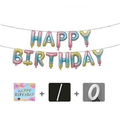 Set baloane folie Flippy, Happy Birthday, 40 cm, multicolor-2