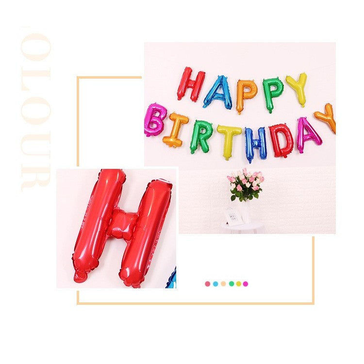Set Baloane folie Flippy, Happy Birthday, 40 cm, Multicolor-4