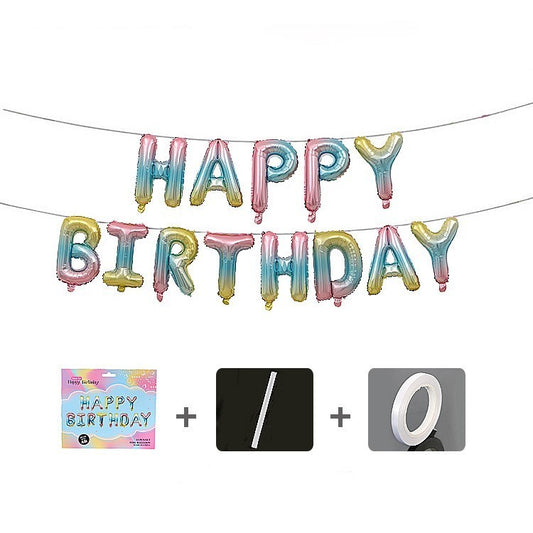 Set baloane folie Flippy, Happy Birthday, 40 cm, multicolor-1