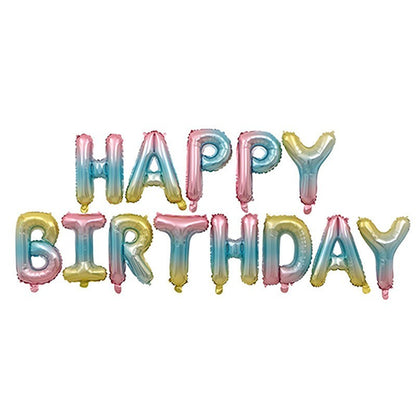 Set baloane folie Flippy, Happy Birthday, 40 cm, multicolor-2