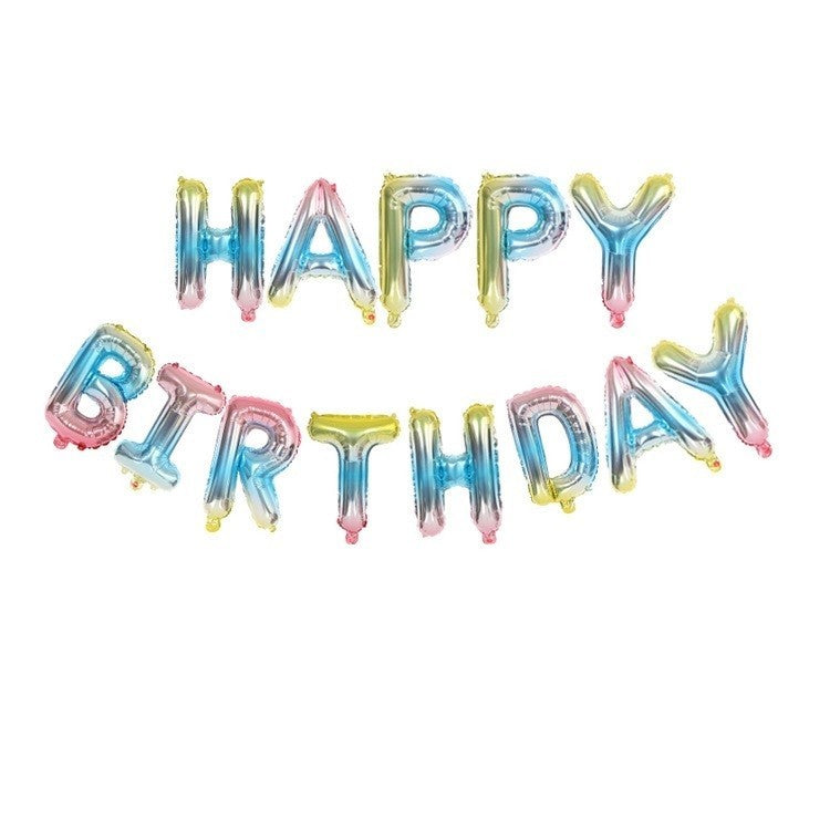 Set baloane folie Flippy, Happy Birthday, 40 cm, multicolor-0