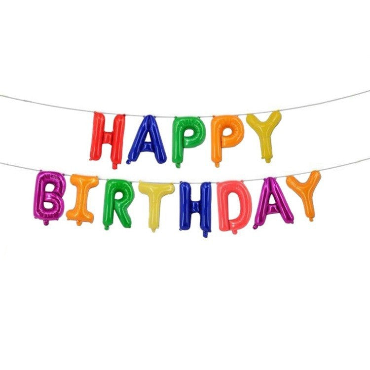 Set baloane folie Flippy, Happy Birthday, 40 cm, multicolor-0