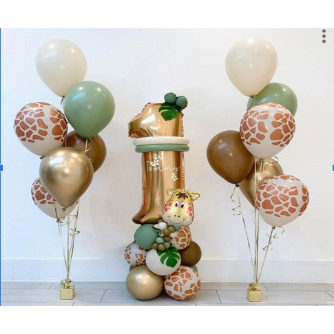 SET BALOANE PRIMA ANIVERSARE Galben-0