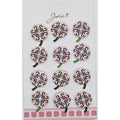Set 12 Brose Martisor Primavara Trifoi cu Motiv Traditional-0