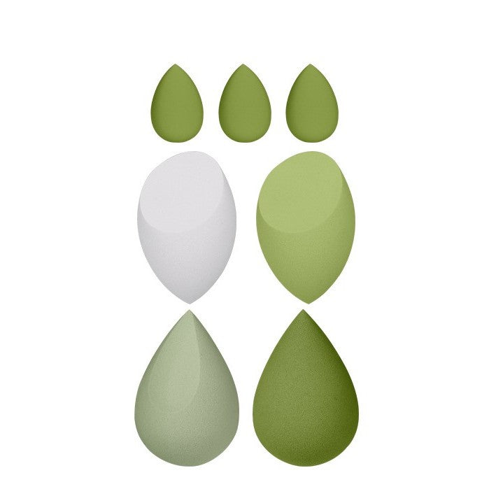 Set Buretei Machiaj, Flippy, Premium, 7 bucati, verde-1