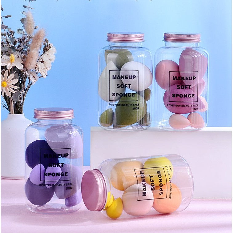 Set Buretei Machiaj, Flippy, Premium, 7 bucati, galben-4
