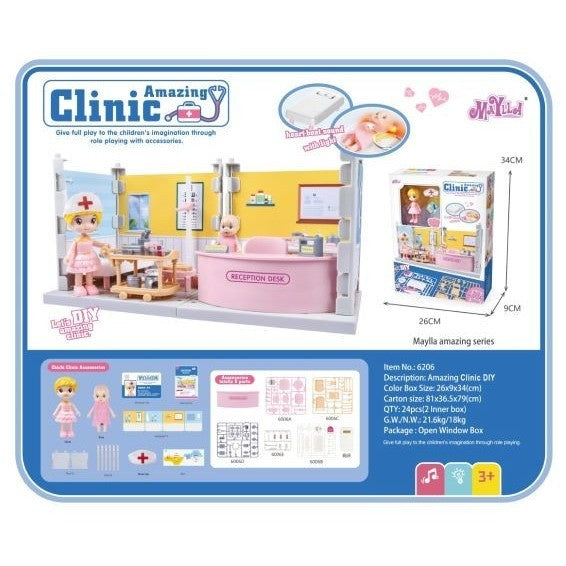 Set cabinet medical cu instrumente, Jucarii pentru copii, Flippy-2