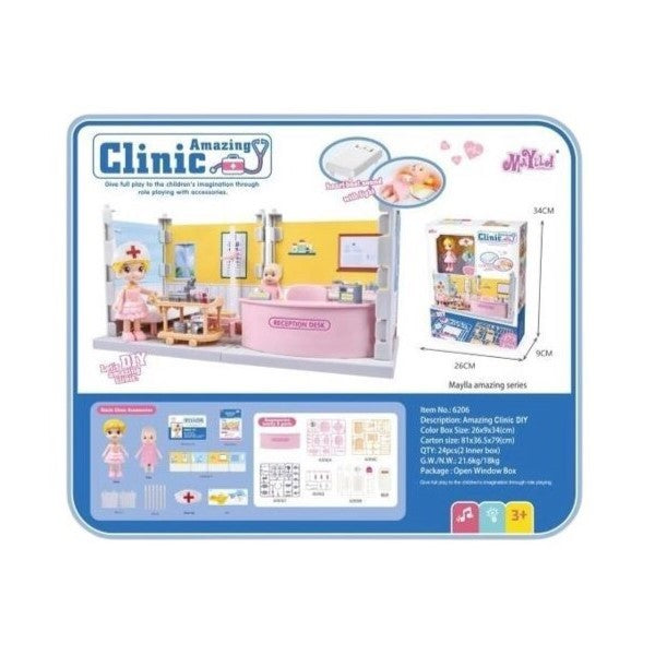 Set cabinet medical cu instrumente, Jucarii pentru copii, Flippy-0