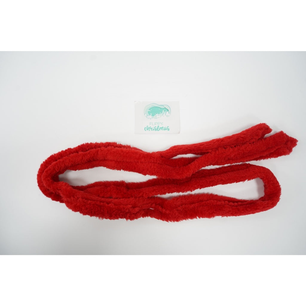 Set Costum de Mos Craciun, Flippy, rosu, pentru adulti, catifea, 4 piese-4