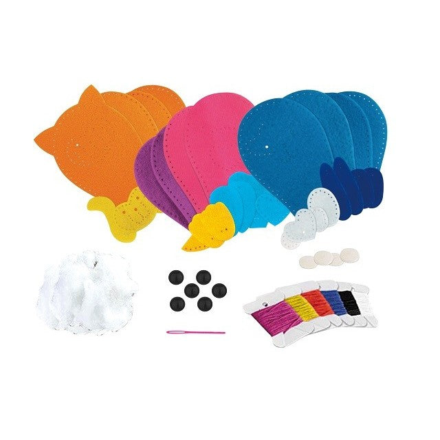 Set creatie perna pentru copii, Dream Kids, 3 piese, model 2-2