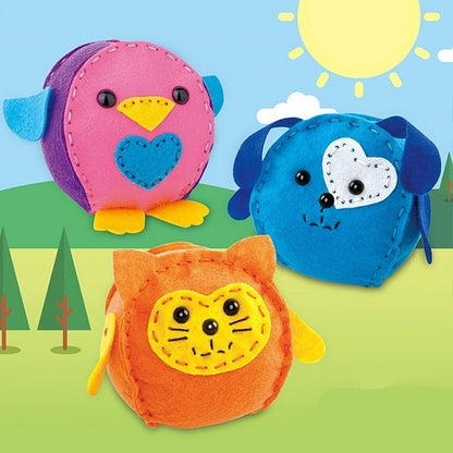 Set creatie perna pentru copii, Dream Kids, 3 piese, model 2-3