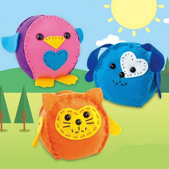 Set creatie perna pentru copii, Dream Kids, 3 piese, model 2-3