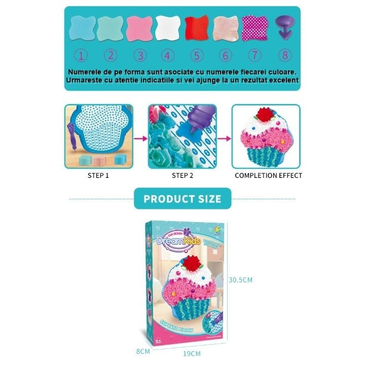 Set creatie perna pentru copii, Dream Kids, Briosa-1