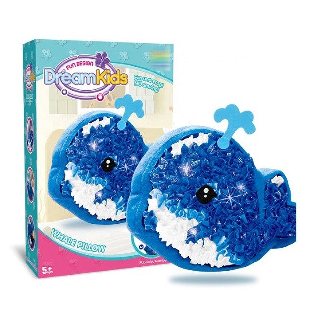 Set creatie perna pentru copii, Dream Kids, Delfin-5
