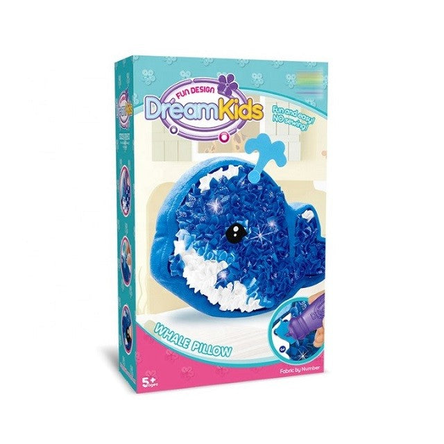 Set creatie perna pentru copii, Dream Kids, Delfin-6