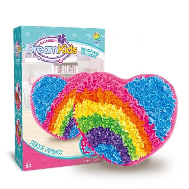 Set creatie perna pentru copii, Dream Kids, Inima-2