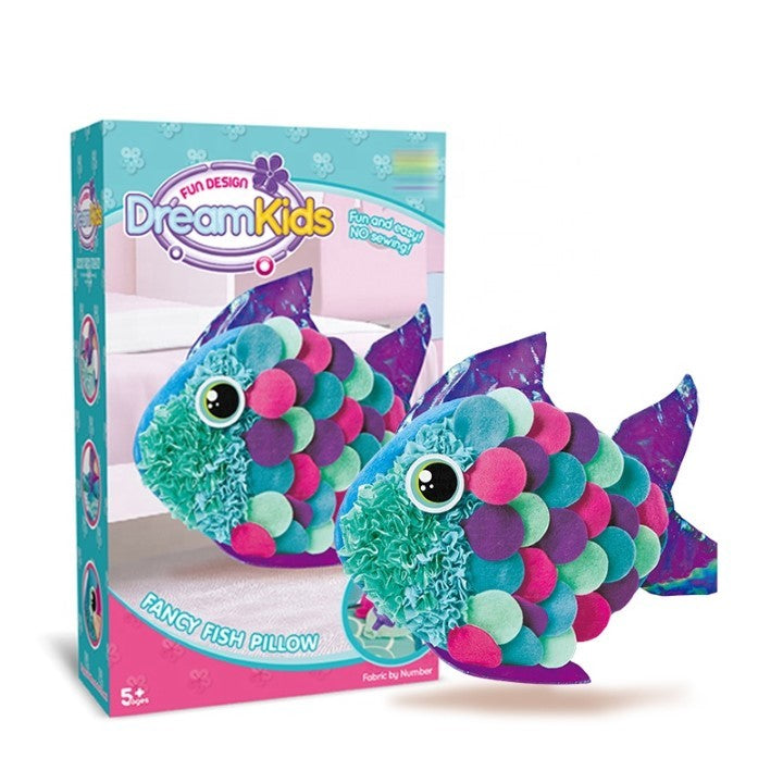 Set creatie perna pentru copii, Dream Kids, Peste-2