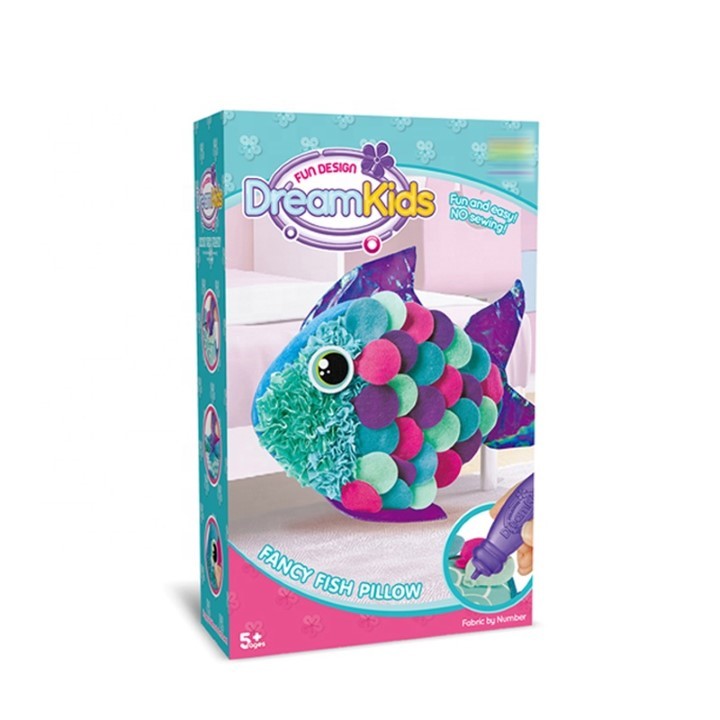 Set creatie perna pentru copii, Dream Kids, Peste-3