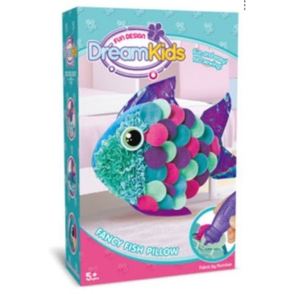 Set creatie perna pentru copii, Dream Kids, Peste-4