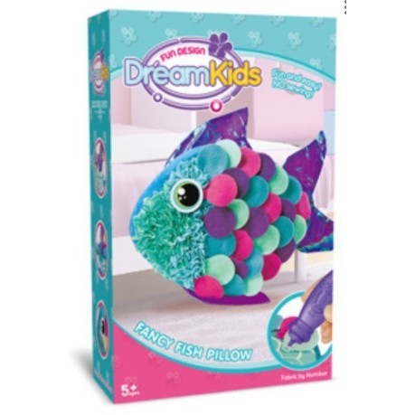 Set creatie perna pentru copii, Dream Kids, Peste-4