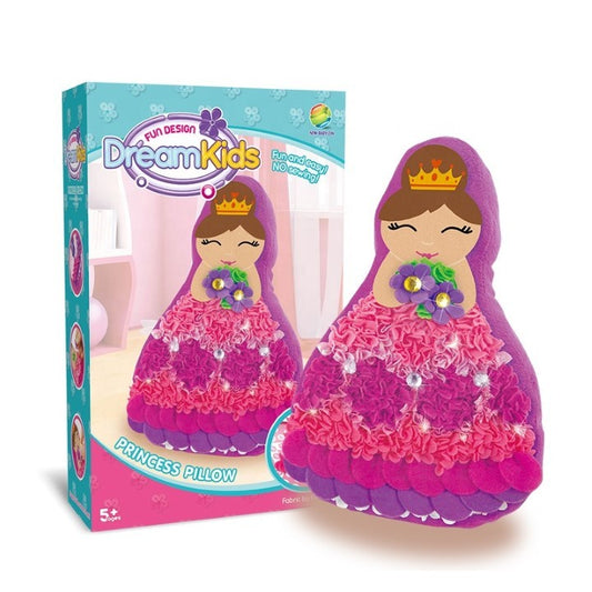 Set creatie perna pentru copii, Dream Kids, Printesa-1