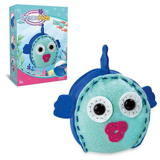 Set creatie perna pentru copii Model 2, Dream Kids, Peste-2
