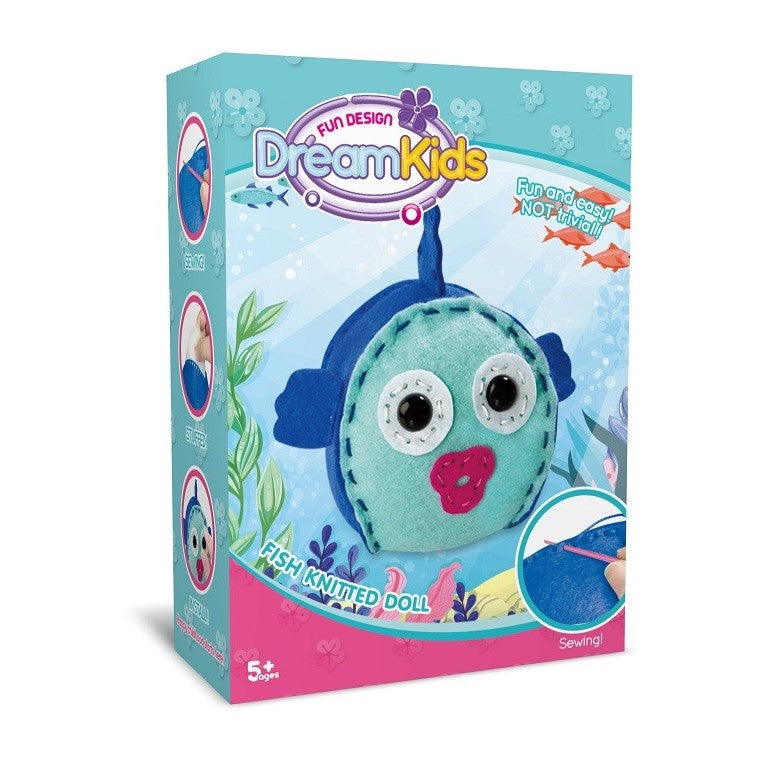 Set creatie perna pentru copii Model 2, Dream Kids, Peste-3