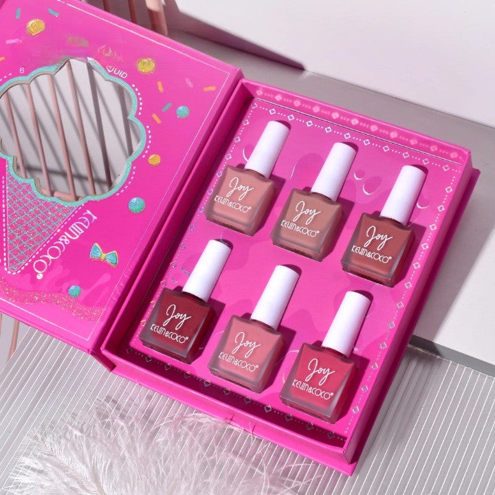 Set 6 Blush-uri lichide, Kevin&Coco, Ice Cream, 19.1 x 15.1 x 3.4cm-2