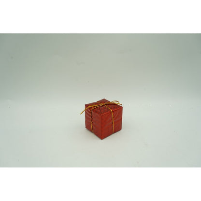 Set de 12 ornamente de brad, Flippy, de tip Glob, Rosu/ Auriu, din polistiren, cu finisaj sclipitor , cutie  4  cm adancime x 20  cm inaltime x 12  cm lungime)-9