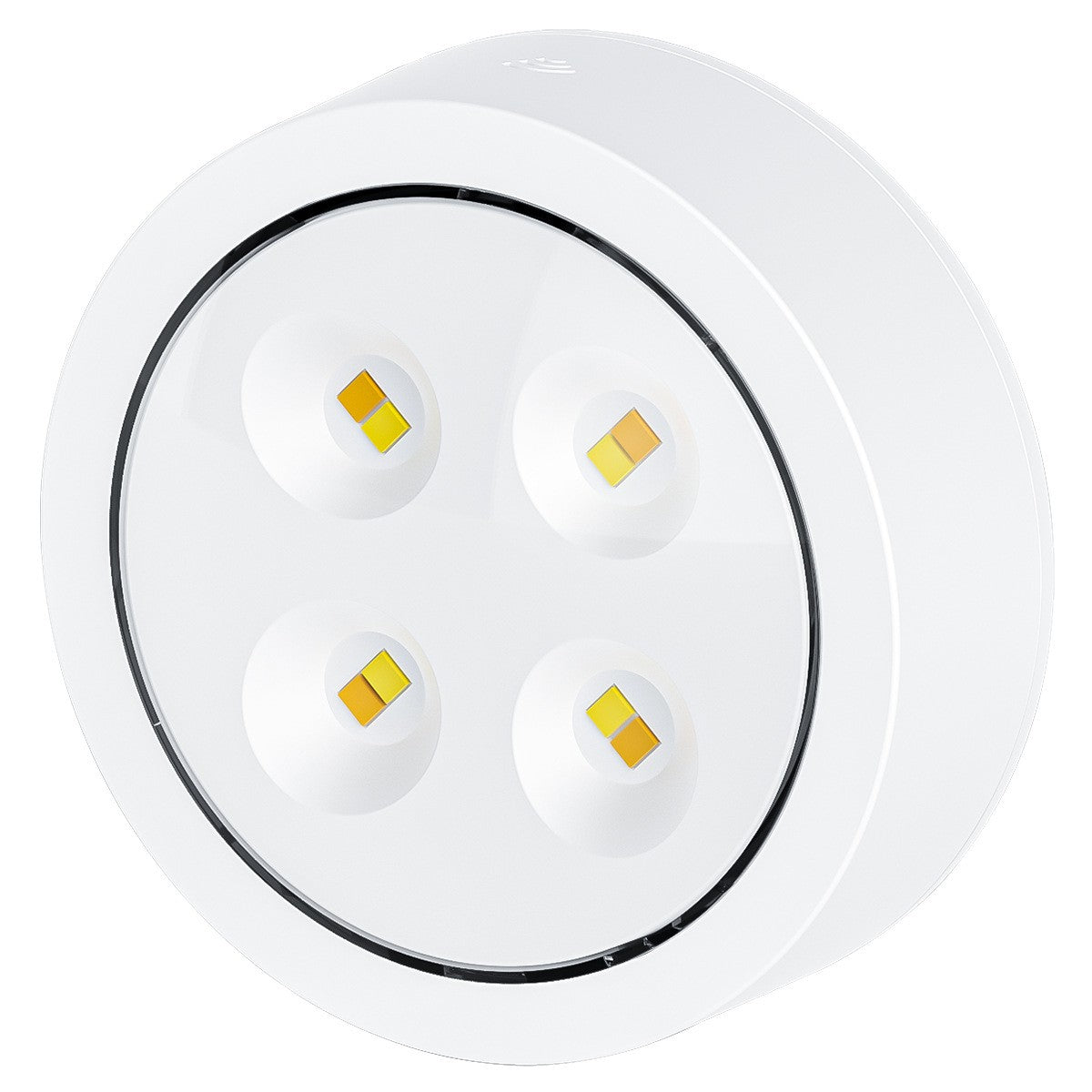 Set de 6 Lampi Led Flippy, Fara Fir, Cu Baterii, 3 Culori de Lumina, cu 2 Telecomenzi, din Plastic, Alb-7