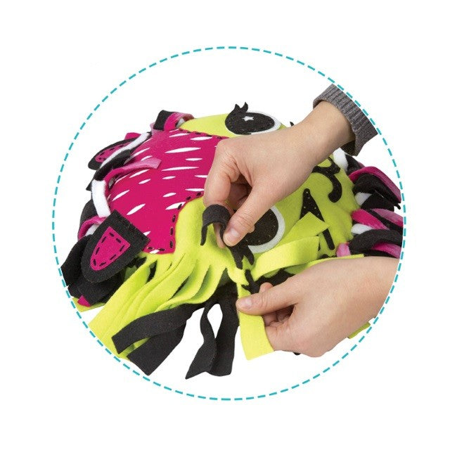 Set de creatie DIY, Flippy, patura de tricotat multicolor-4