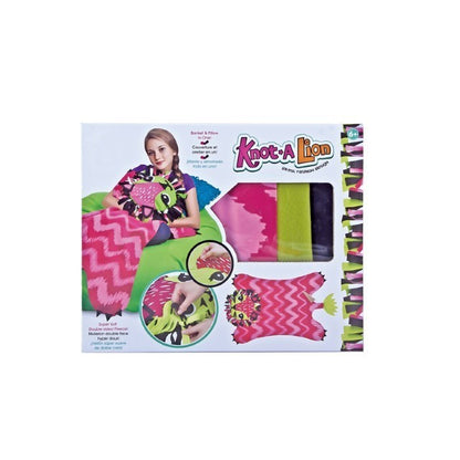Set de creatie DIY, Flippy, patura de tricotat multicolor-0