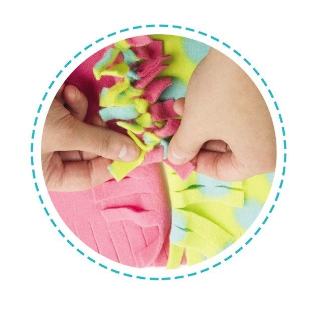 Set de creatie DIY Flippy, patura pentru tesut si tricotat, multicolor-4