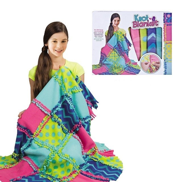 Set de creatie DIY Flippy, patura pentru tesut si tricotat, multicolor-5